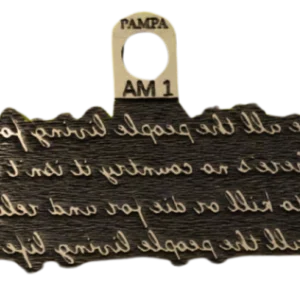 Sello decorativo texto clásico