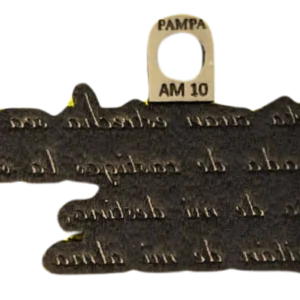 Sello vintage fragmento de libro