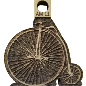 Sello vintage bicicleta antigua