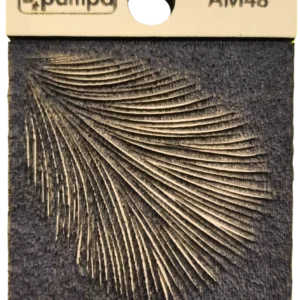 Sello decorativo pluma vintage