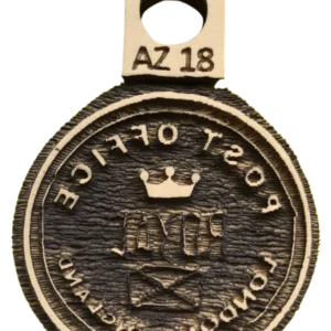 Sello decorativo vintage “Edición Royal” de goma alta densidad