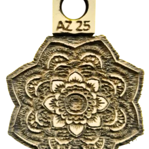 Sello decorativo mandala de goma alta densidad para manualidades