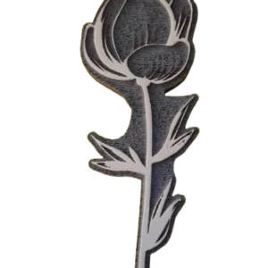 Sello decorativo flor