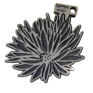 Sello decorativo crisantemo