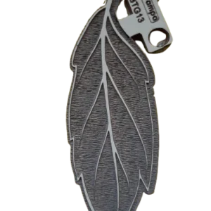 Sello decorativo botánico hoja