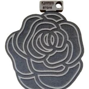 Sello decorativo rosa