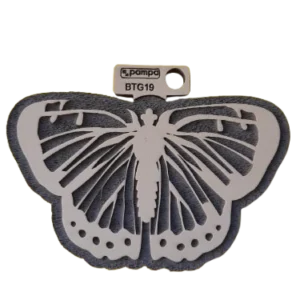 Sello decorativo mariposa