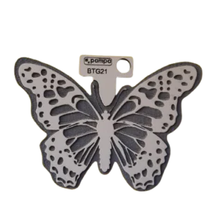 Sello decorativo mariposa monarca