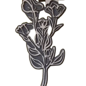 Sello decorativo ramo de flores