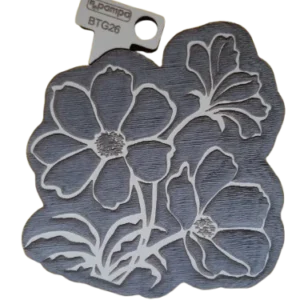 Sello decorativo flores