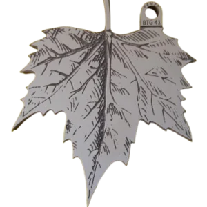 Sello decorativo hoja de arce