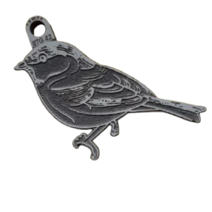 Sello decorativo pájaro