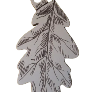 Sello decorativo hoja de muérdago