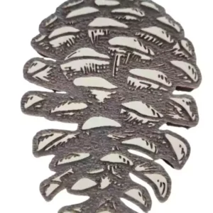 Sello decorativo piña de pino