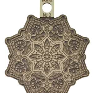 Sello decorativo mandala ornamental