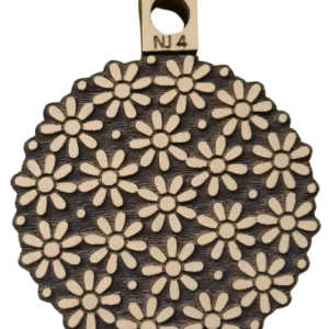 Sello decorativo mandala ornamental