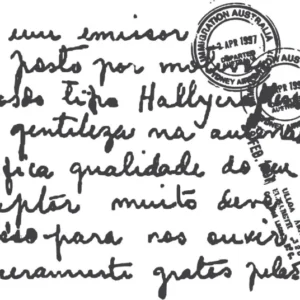 Sello decorativo texto con estampilla vintage