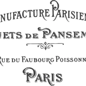 Sello decorativo frase con decoraciones