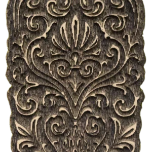 Sello ornamental estilo arabesco