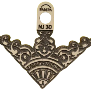 Sello en punta arabesco ornamental