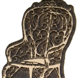 Sello vintage sillón