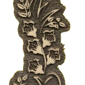 Sello decorativo ramo de flores