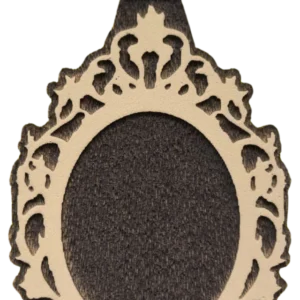 Sello decorativo espejo arabesco