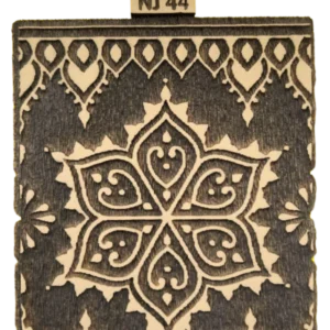 Sello vintage arabesco decorativo