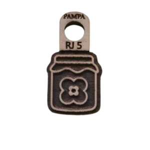 Sello de goma frasco decorativo alta densidad