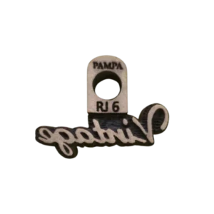 Sello de goma vintage decorativo alta densidad