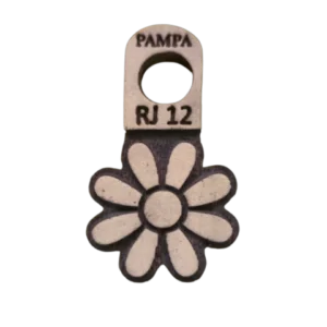 Sello de goma margarita decorativa alta densidad