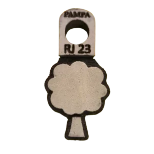 Sello de goma árbol infantil estilizado alta densidad