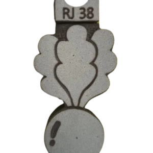 Sello de goma rabanito decorativo alta densidad