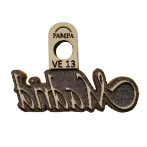 Sello decorativo palabra Madrid