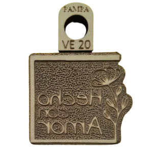 Sello vintage Hecho con amor