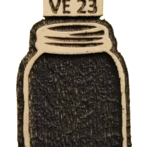 Sello decorativo frasco vintage