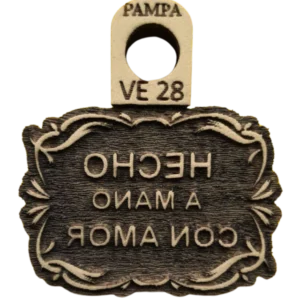 Sello vintage Hecho a mano con amor