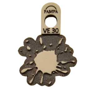 Sello decorativo mancha de tinta