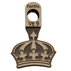 Sello decorativo corona vintage