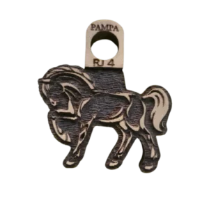 Sello de goma caballo decorativo alta densidad