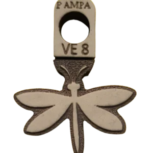 Sello decorativo libélula